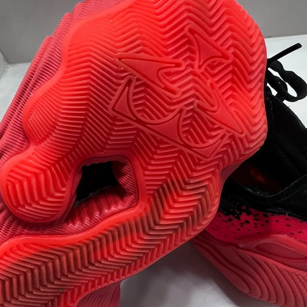 NWOT Adidas Trae Young 3 'Solar Red' Adidas Black and Red Sneakers